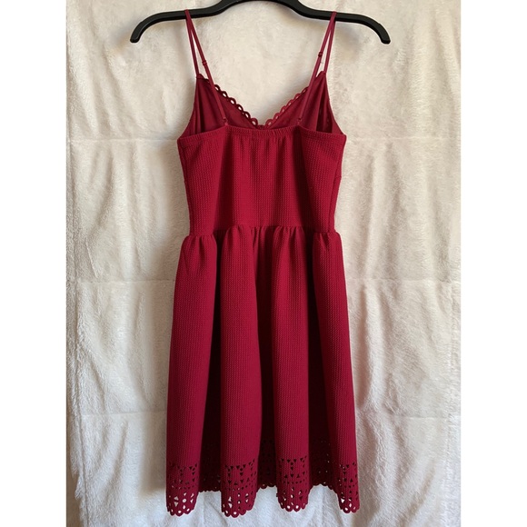 Red Strappy Dress - Picture 4 of 7